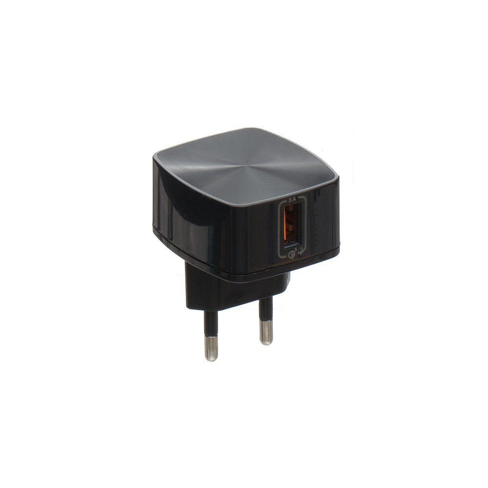 Adaptor priza RP-U114, 3.0A - Remax, Negru