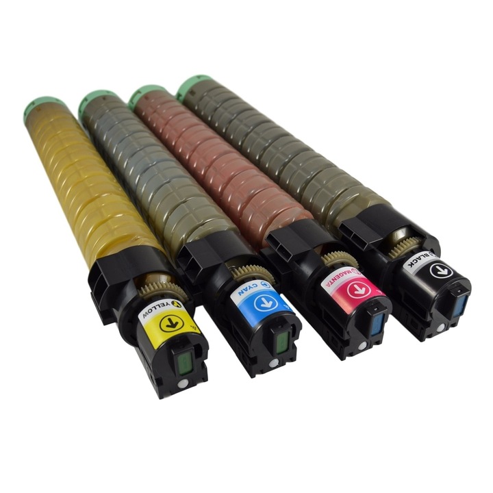 Комплект 4 тонер касети GraphiteK, Съвместими Ricoh Aficio MP C2000, C2500, C3000, 20 000 страници BK/C/M/Y OEM 888636