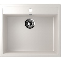 Chiuveta de bucatarie alba, patrata, Ulgran U-104-331 1245