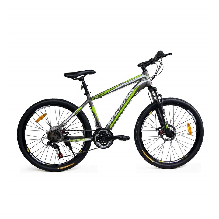 MalTrack Sport Gray MTB kerékpár, 21 sebességes, 26"-es kerék