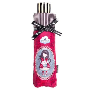 Umbrela manuala Gorjuss roz - Tears Umbrela manuala Gorjuss roz - Tears