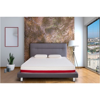 Saltea ortopedica, SleepMe by TED, Termoflex, 140x200x19cm, spuma poliuretanica cu memorie 1.5cm in matlaseu, sistem aerisire, fermitate medie Saltea ortopedica, SleepMe by TED, Termoflex, 140x200x19cm, spuma poliuretanica cu memorie 1.5cm in matlaseu, sistem aerisire, fermitate medie