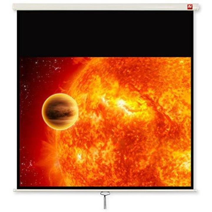 Проекторен екран Avtek Video 200, 195 x 146.5, 4:3, Матово бял