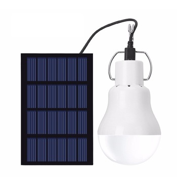 Bec Led Solar cu panou fotovoltaic 15W Bec Led Solar cu panou fotovoltaic 15W