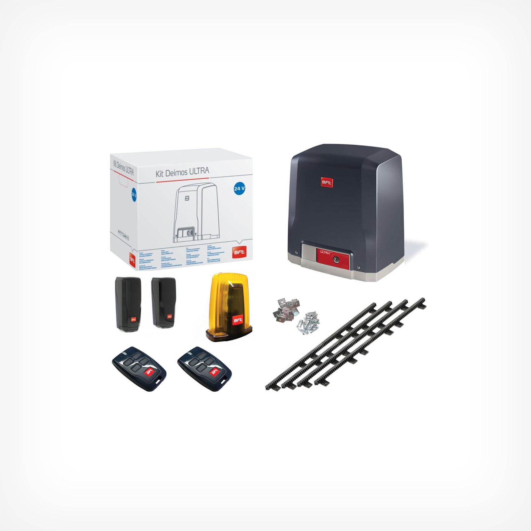 Automatizare porti culisante BFT Deimos A600 Ultra BT - 4 m cremaliere
