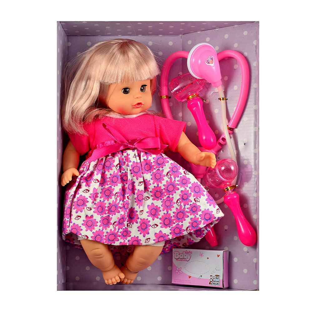 Papusa doctor cu accesorii 30 cm