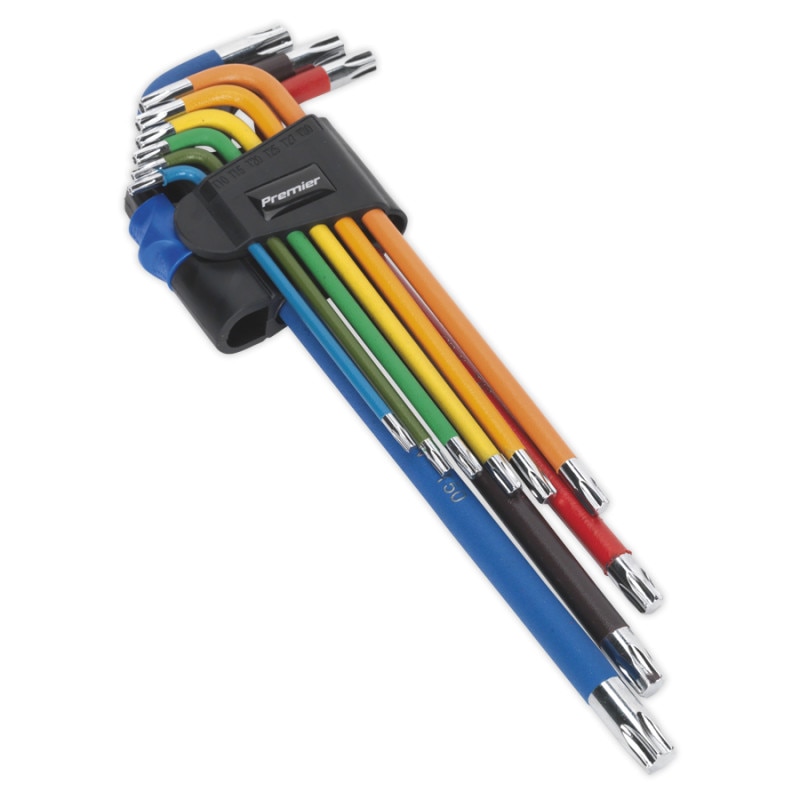 Set chei TRX-Star, extralungi, 9 piese, Sealey