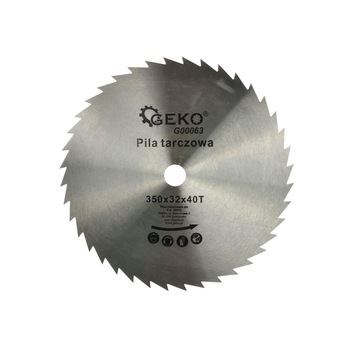 Disc pentru lemn 350x32x40T, Geko G00063 Disc pentru lemn 350x32x40T, Geko G00063