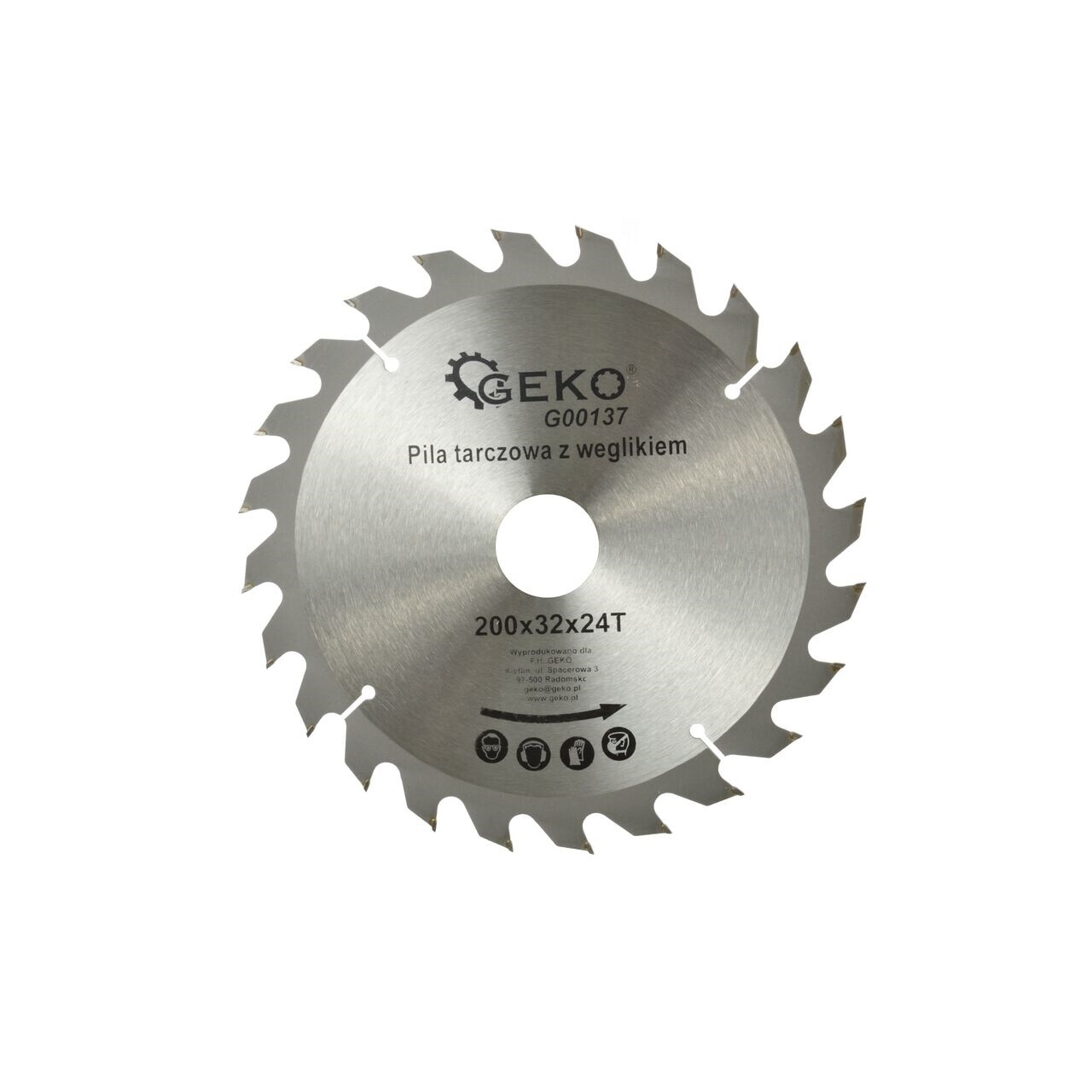 Disc pentru lemn 200x32x24T, Geko G00137
