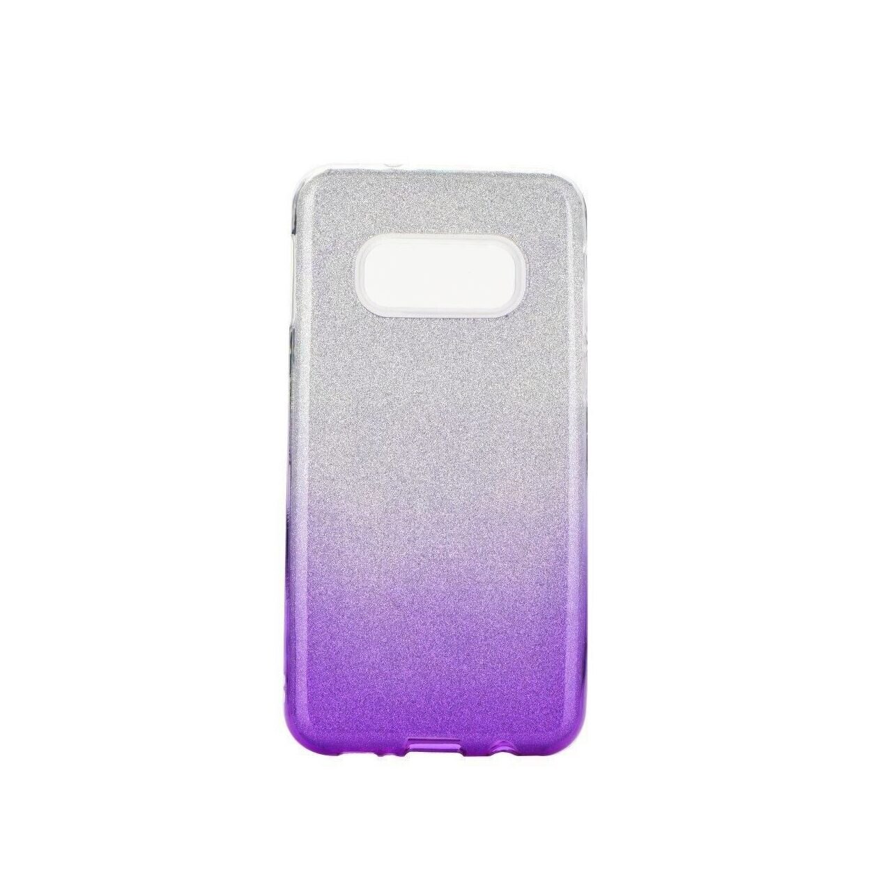 Husa Samsung Galaxy S10e - Iberry Shining Argintiu/Mov