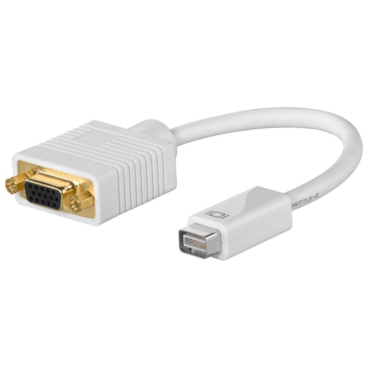 Adaptor mini DVI tata - VGA mama Goobay