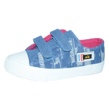 Tenisi din panza pentru fete Tom Miki C-T55-88-F, Albastru Tenisi din panza pentru fete Tom Miki C-T55-88-F, Albastru