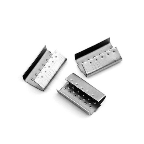 Capse metalice 16mm pentru legare banda PP/PET, 800 buc / cutie