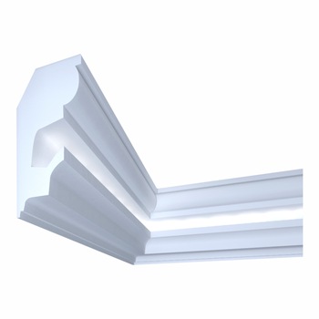 Bagheta decorativa din polistiren extrudat , alb 100×50×2000mm, BL02 Bagheta decorativa din polistiren extrudat , alb 100×50×2000mm, BL02