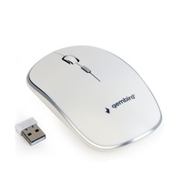 Mouse wireless Gembird, Alb