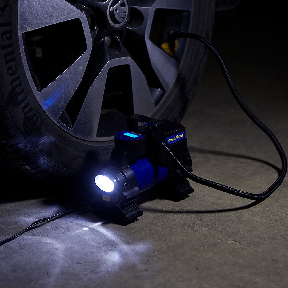Compresor de aer, digital, 12V, Goodyear GY900017 - eMAG.ro