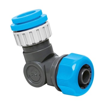 Adaptor articulat pentru furtunuri Aquacraft ® 550345, 1/2-3/4-1 Adaptor articulat pentru furtunuri Aquacraft ® 550345, 1/2-3/4-1