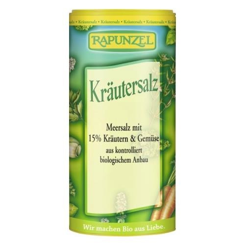 Sare de Condimentat cu 15% Ierburi si Legume Bio Rapunzel 125gr
