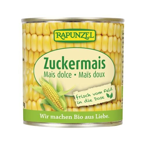 Porumb Bio Dulce in Doza Rapunzel 160gr