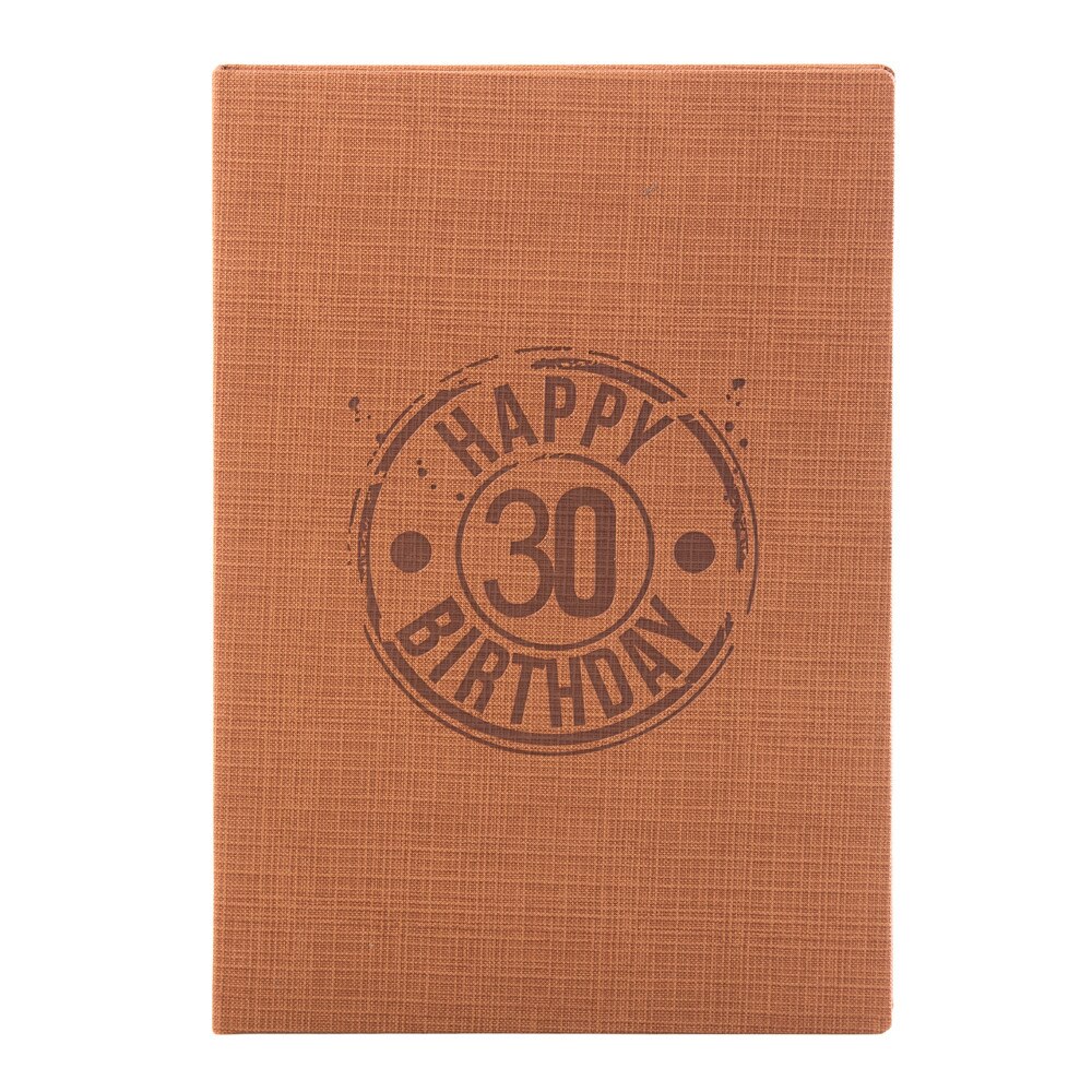 Caiet amintiri, Aniversare 30 ani, maro
