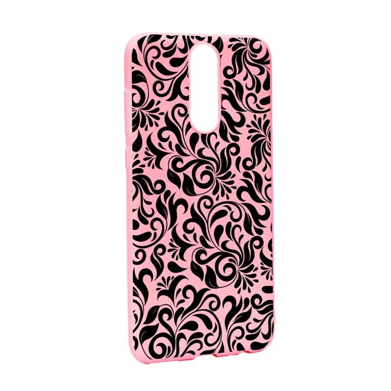 Husa Xiaomi Redmi Note 4/4X, Silicon, Nonfigurativ Black P75