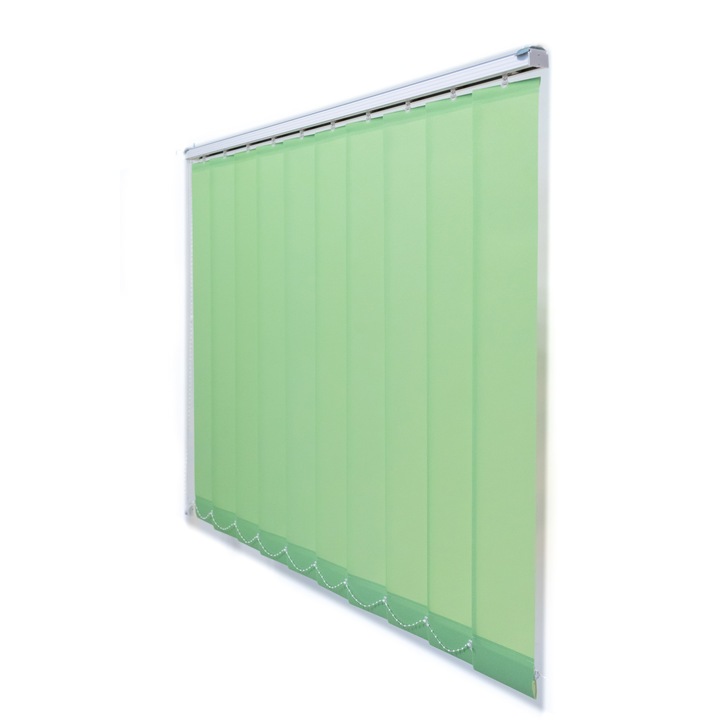 Jaluzele verticale 127 mm, Carol 5112, verde brotac 400 cm x H 230 cm,Bendaluci