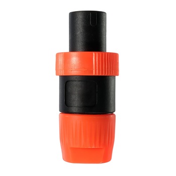 Conector speakON , 4 contacte , High Quality , Portocaliu Conector speakON , 4 contacte , High Quality , Portocaliu