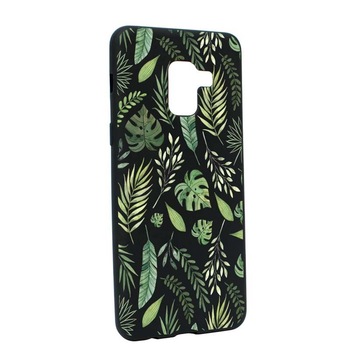 Husa Samsung Galaxy A5 2018, Silicon, Frunze B77 Husa Samsung Galaxy A5 2018, Silicon, Frunze B77