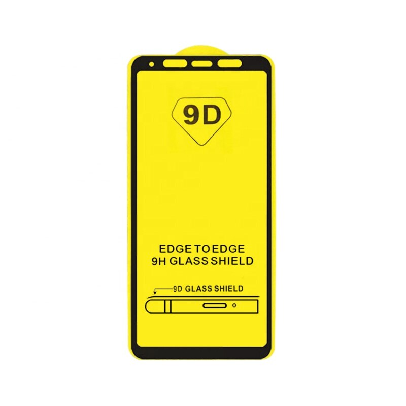 Folie Sticla Full Glue Samsung Galaxy A8 2018 Full Cover Neagra