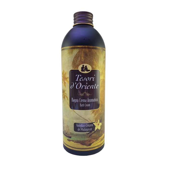 Gel de dus crema Tesori d'Oriente cu Vanilie si Ghimbir 500 ml