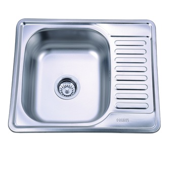 Chiuveta Sanitec SN9029S, pentru blat 58 X48cm stanga, anticalcar, inox Chiuveta Sanitec SN9029S, pentru blat 58 X48cm stanga, anticalcar, inox