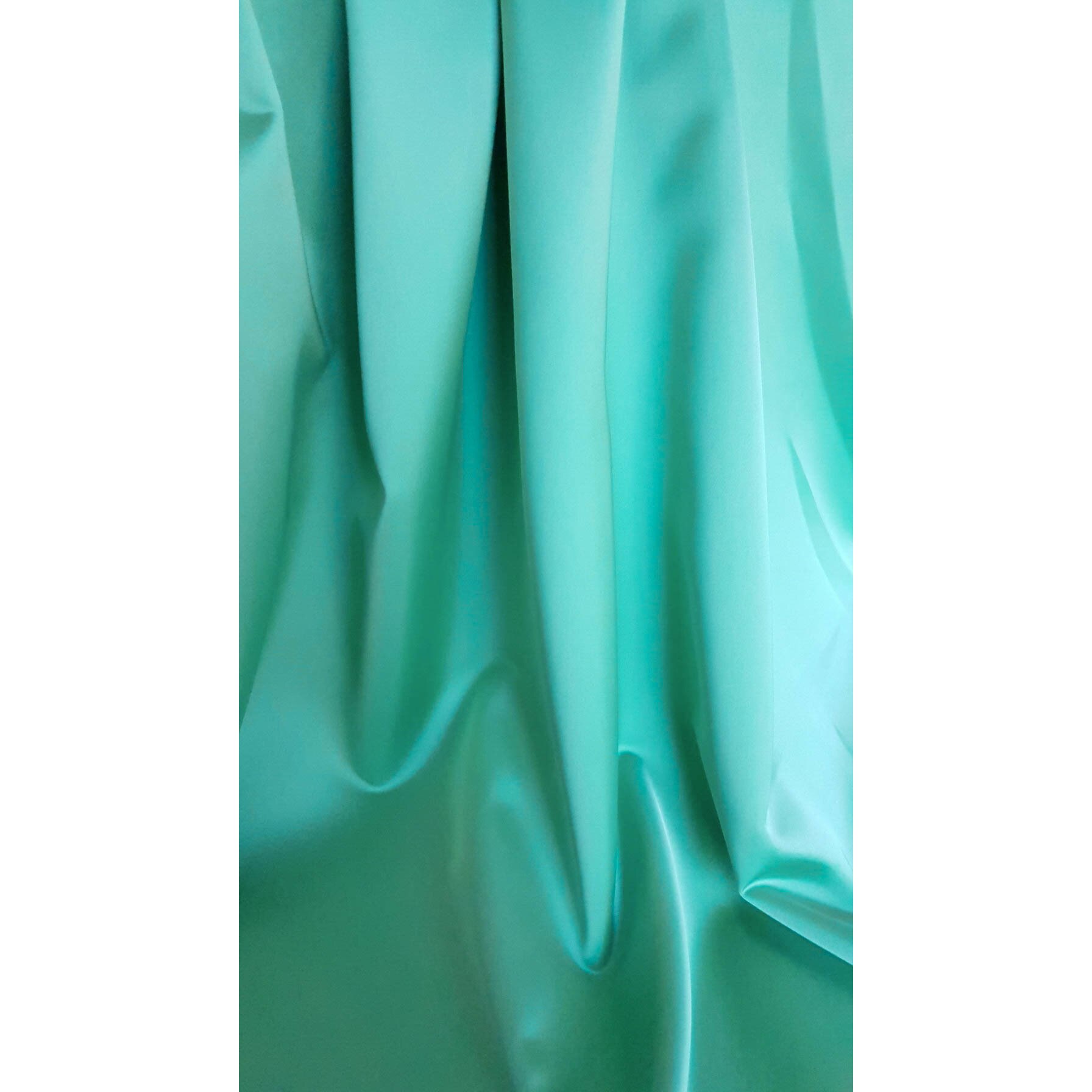 Set 5 metri Tafta elastica satinata, verde menta