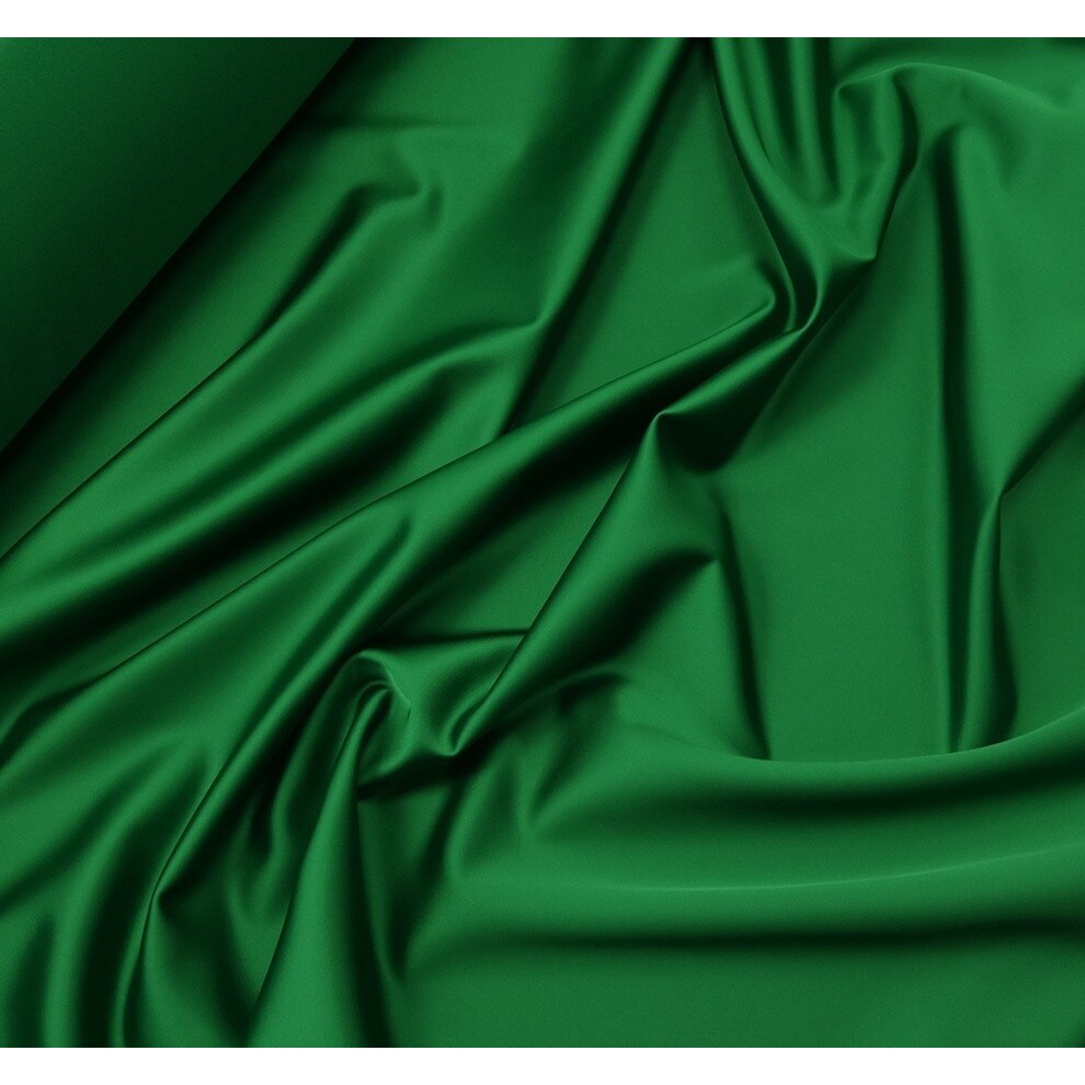 Set 5 metri Tafta elastica satinata, verde