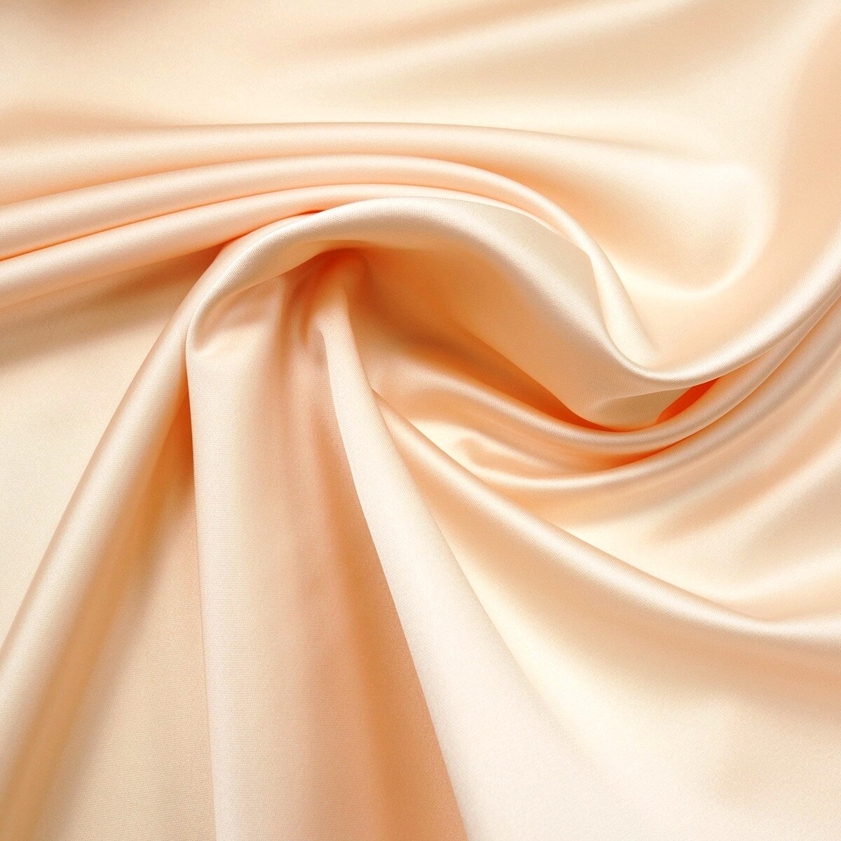 Set 5 metri Tafta elastica satinata, roz piersica