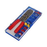 Set cleste dezizolat/taiat/sertizat cablu plus papuci izolatie ORNO OR-AE-13136, multicolor