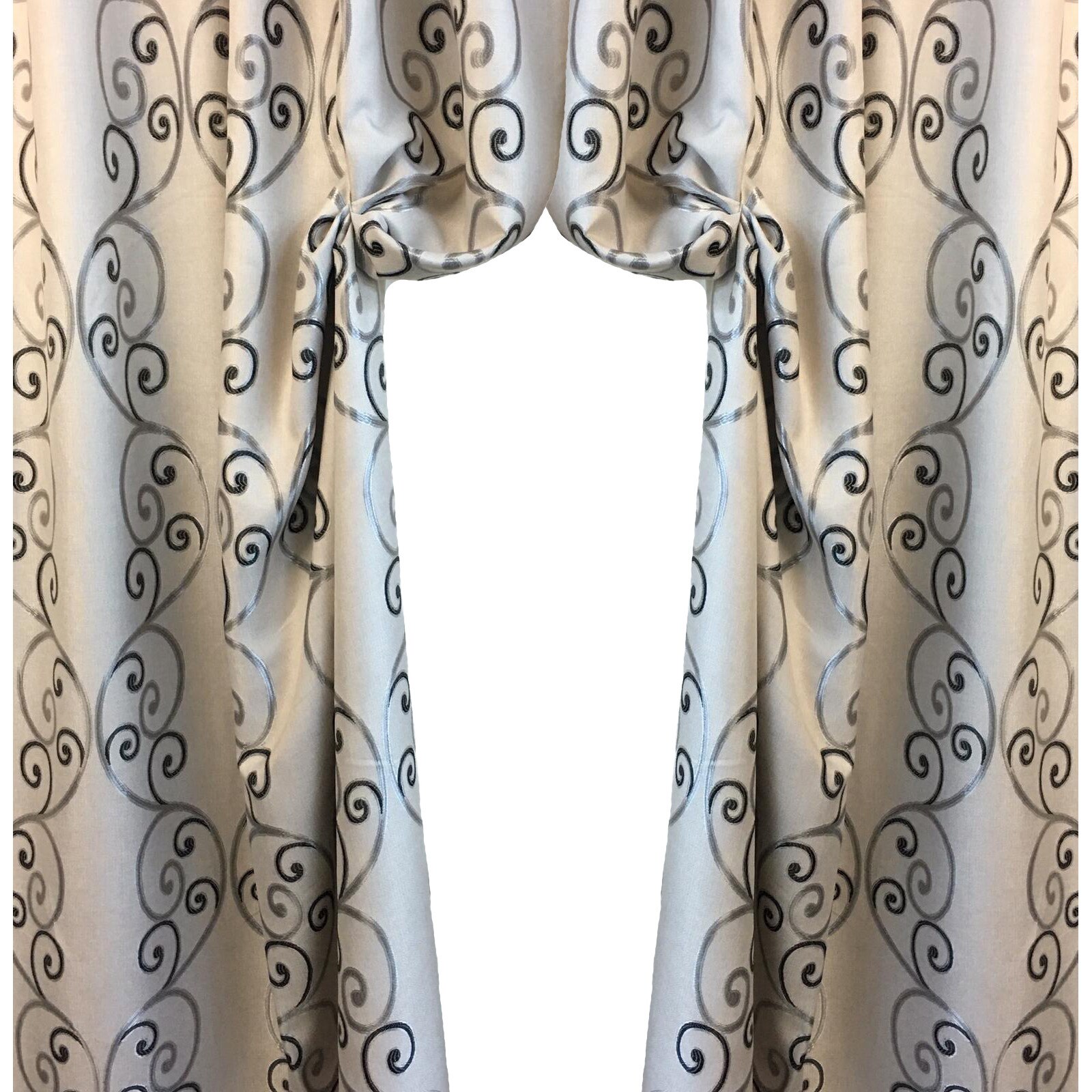 Set draperie black-out 140x245x2 cu rejansa by Liz Line - DP61