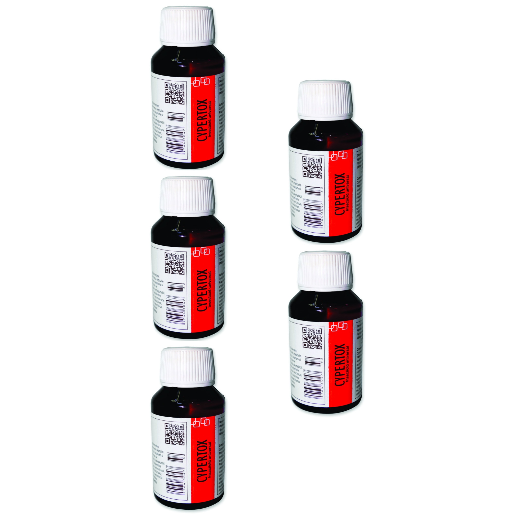 Pachet 5buc - Insecticid Universal Pestmaster Cypertox - 100 ml , 5 x 100ml