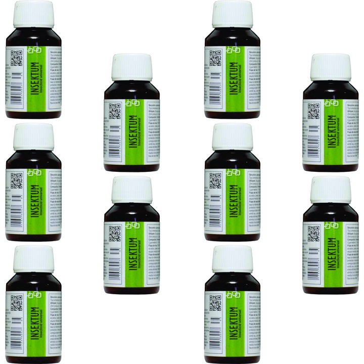 Pachet 10buc Insektum 100ml - Insecticid universal Pestmaster Insektum - 10 x 100ml