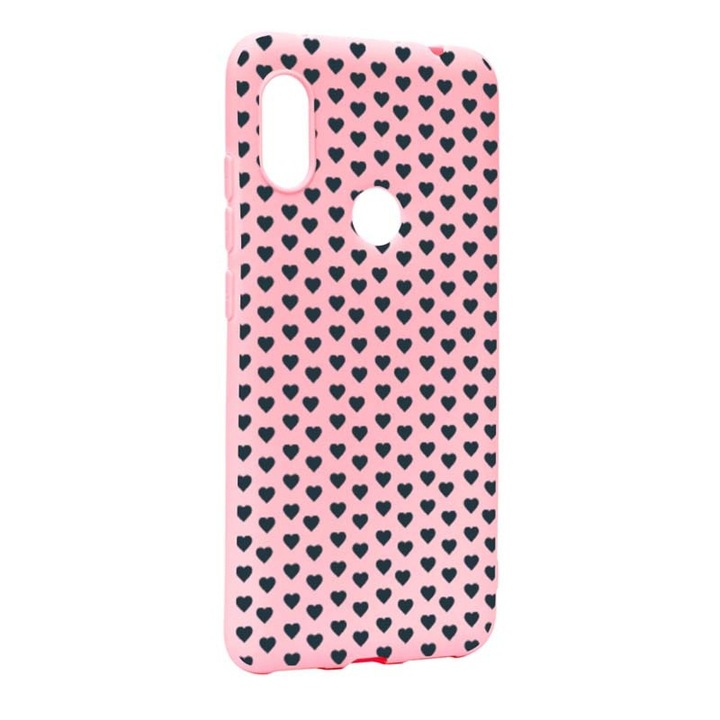 Husa Xiaomi Redmi Note 6 Pro, Silicon, Little Hearts P82