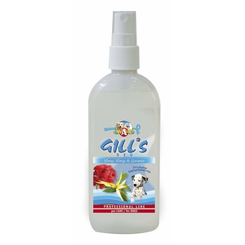 Parfum pentru catei Croci Gill's Ylang Ylang si Geranium 150 ml Parfum pentru catei Croci Gill's Ylang Ylang si Geranium 150 ml