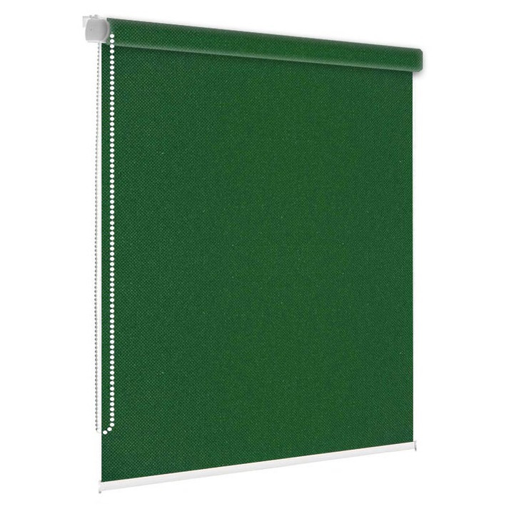 Jaluzea tip rulou textil, Rubino 841, dimensiune panza 51x160 cm, dimensiune finala 55x160 cm, accesorii albe.