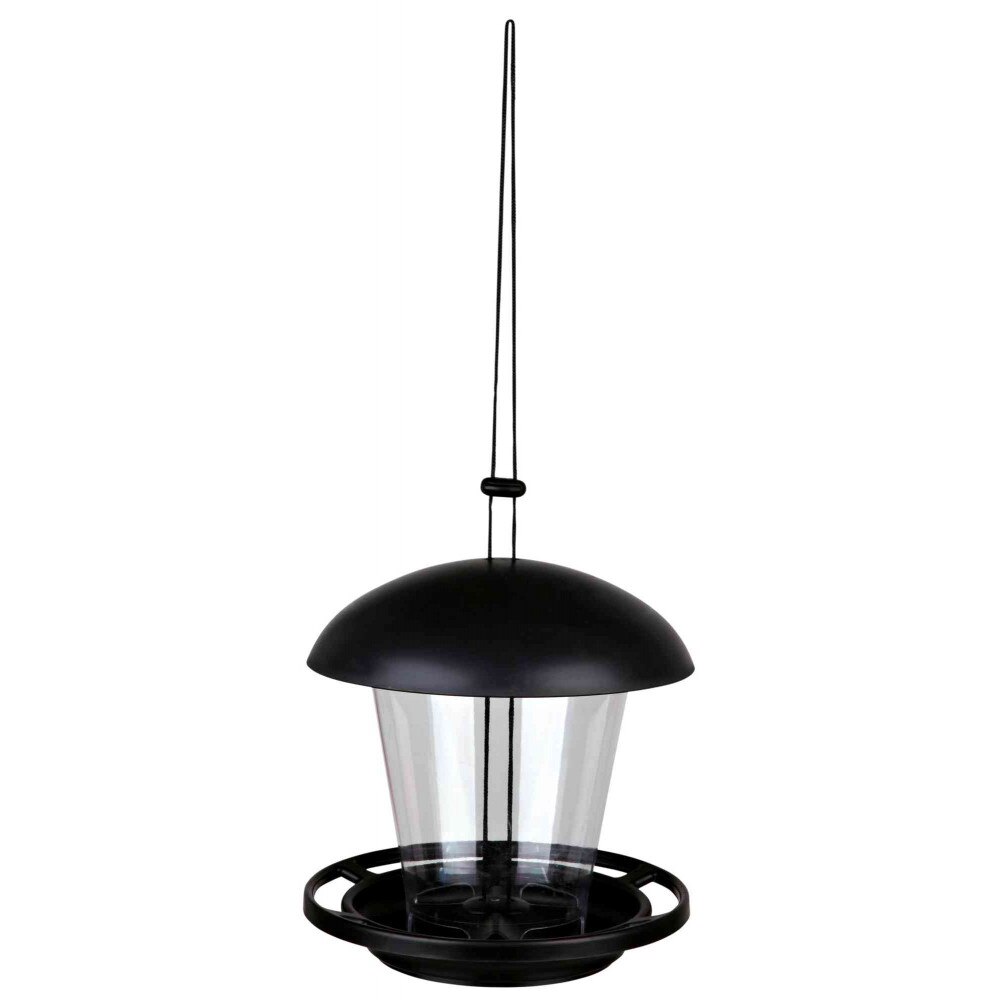 Hranitor exterior Trixie forma felinar plastic pentru pasari 900 ml/17 cm 54580