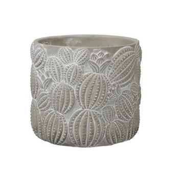 Ghiveci ceramica, model cactus, 14.5x14 cm Ghiveci ceramica, model cactus, 14.5x14 cm