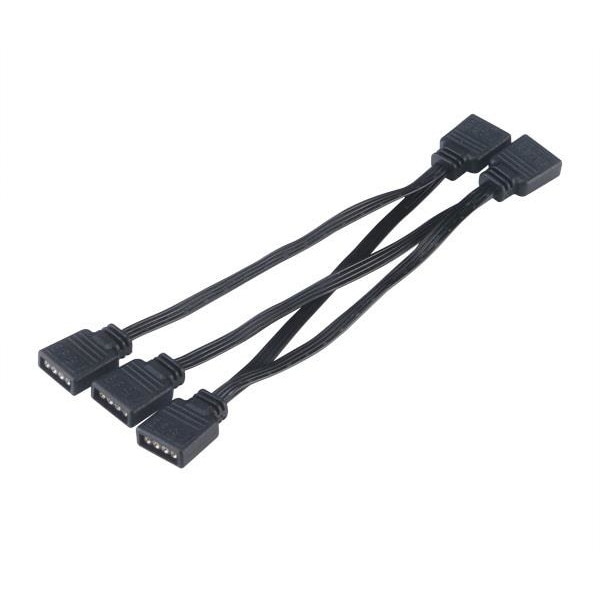 Cablu de multiplicare a conector Akasa 4-in-1 RGB LED