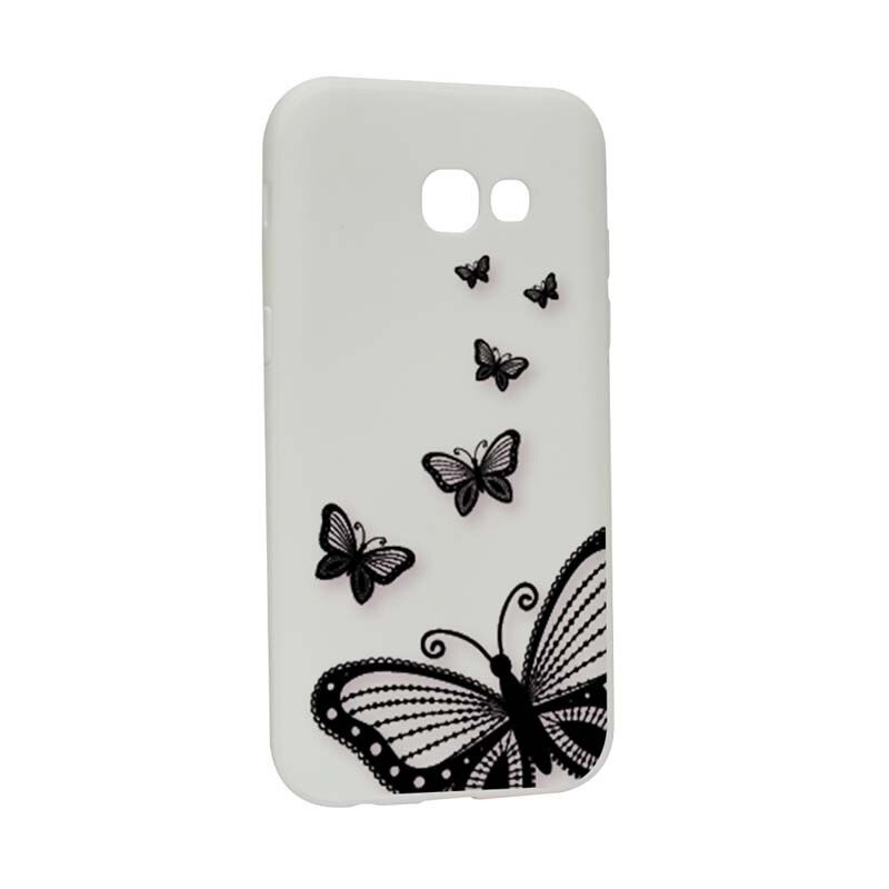 Husa Samsung Galaxy A3 2017, Silicon, Butterfly W79
