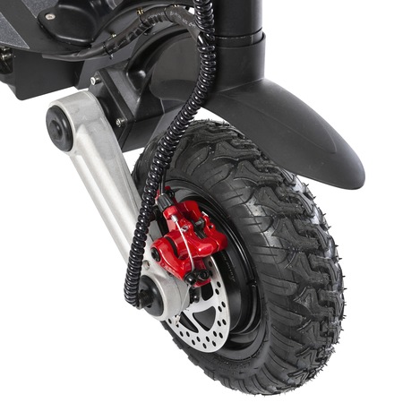 Trotineta electrica Honghao S12, Baterie Li-Ion 48V 17.5 Ah, Putere motor 2x800W(max power 1200W), Autonomie 50-60km, Viteza maxima 55km/h