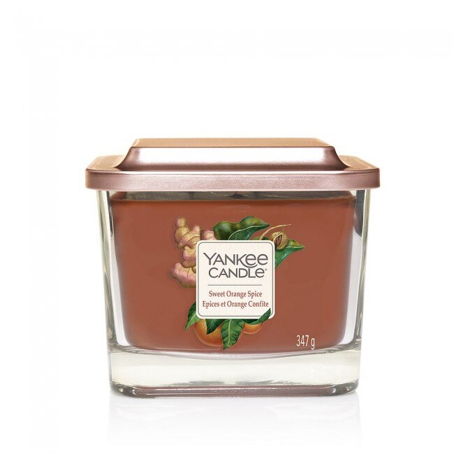 Lumanare Parfumata Elevation Collection Borcan Mediu Sweet Orange Spice, Yankee Candle
