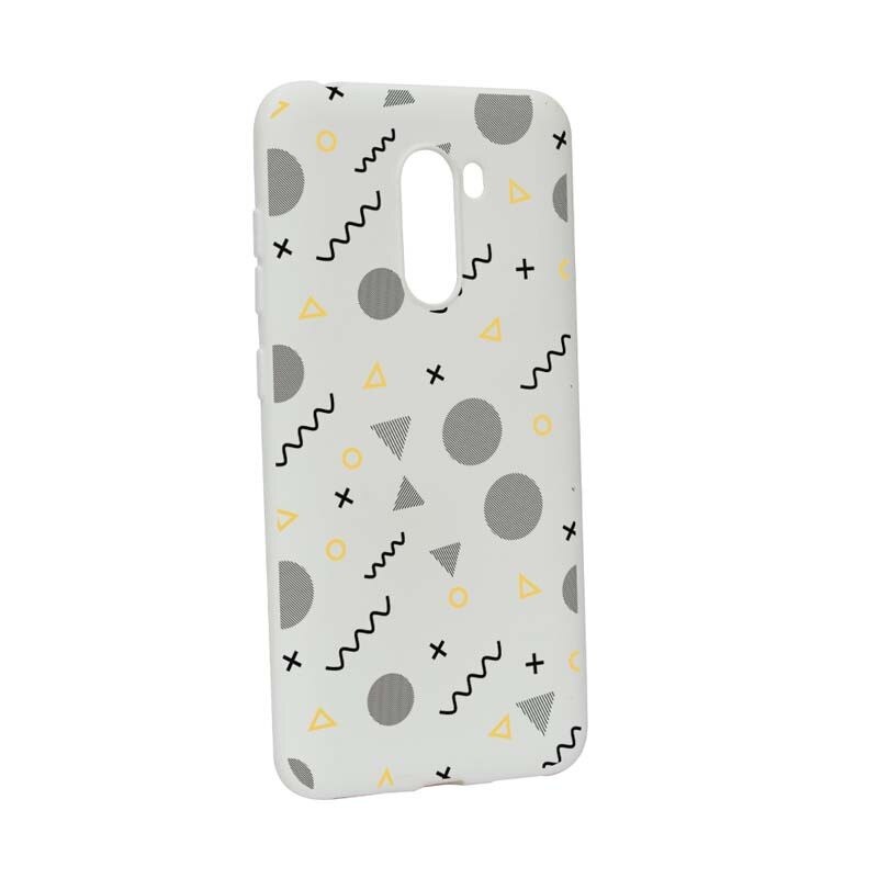 Husa Xiaomi PocoPhone F1, Silicon, Abstract W74