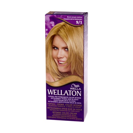 Vopsea De Par Crema Permanenta Wella Wellaton Blond Cenusiu Luminos Nr 9 1 Emag Ro