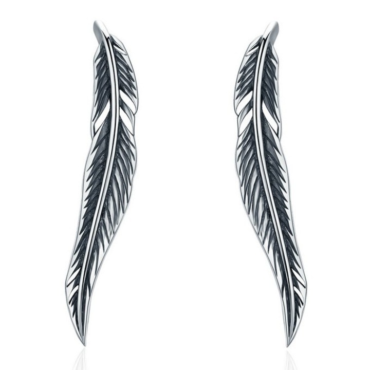 Cercei din Argint Retro Wings